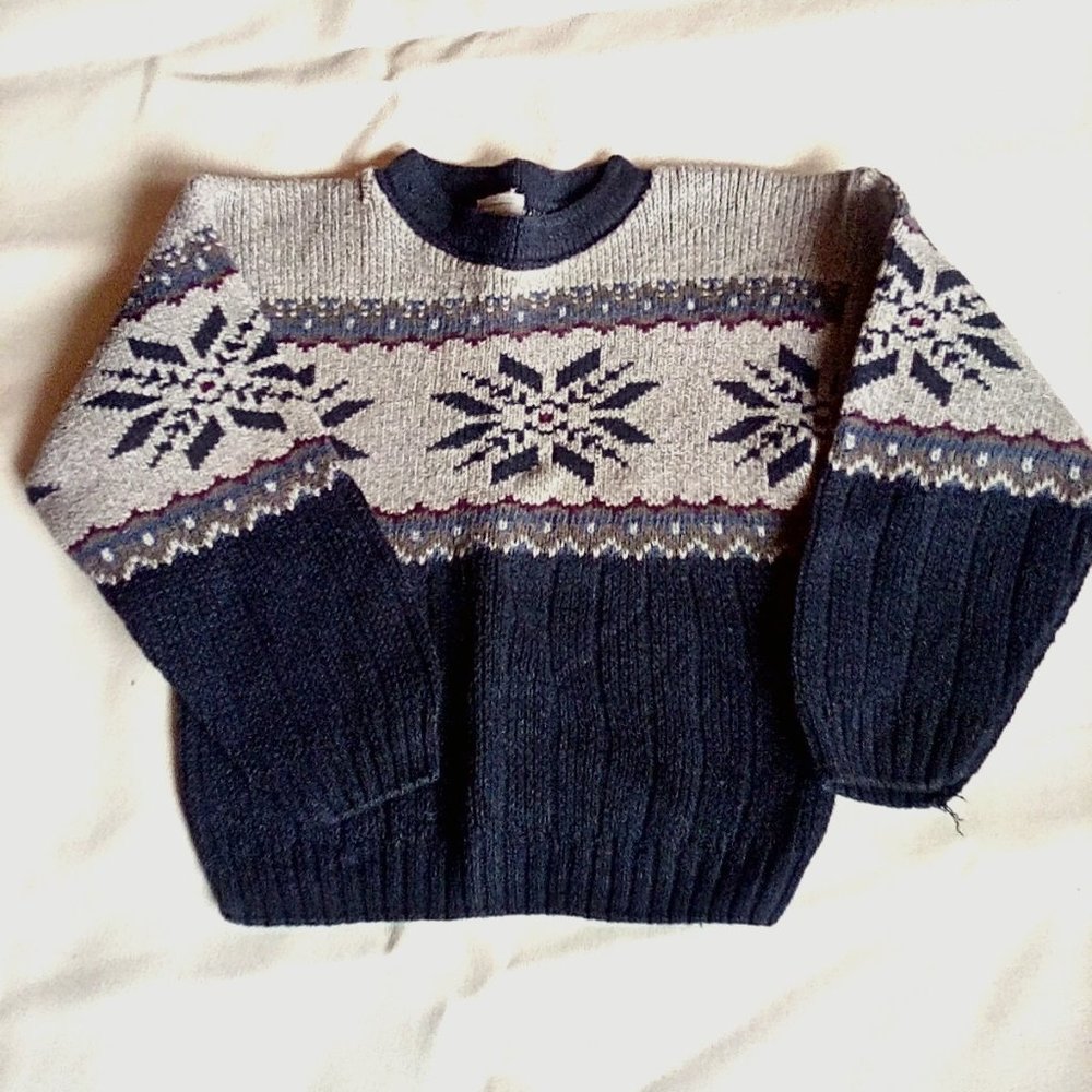 Boys or Girls Great Land Knit Sweater, Size XS